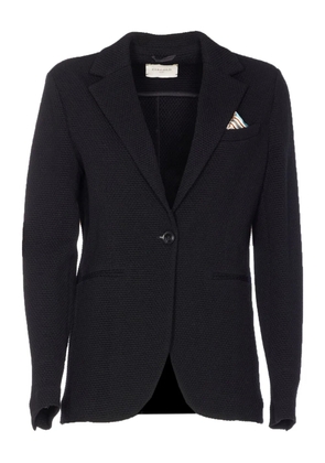 Circolo 1901 knitted button-closure blazer - Black