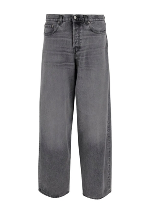 Haikure cotton wide-leg jeans - Grey