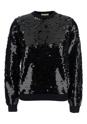 Semicouture sequin-embellished sweater - Black