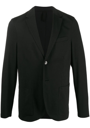 Harris Wharf London textured relaxed blazer - Black