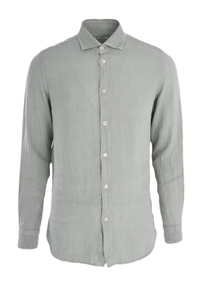 Boglioli long-sleeve button-fastening shirt - Grey
