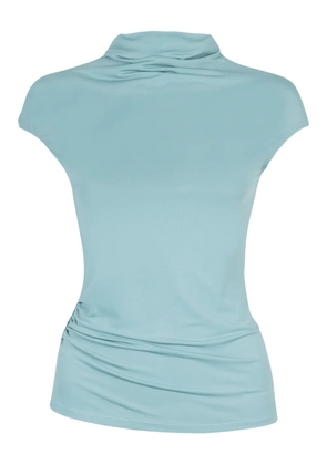 Paris Georgia asymmetric blouse - Blue