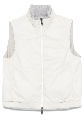 Brunello Cucinelli reversible gilet - Grey