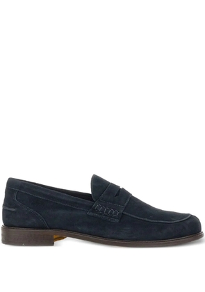 Duca Degli Abruzzi Amalfi suede loafers - Blue