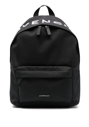 Givenchy embroidered-logo backpack - Black