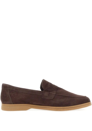Duca Degli Abruzzi Amalfi suede loafers - Brown