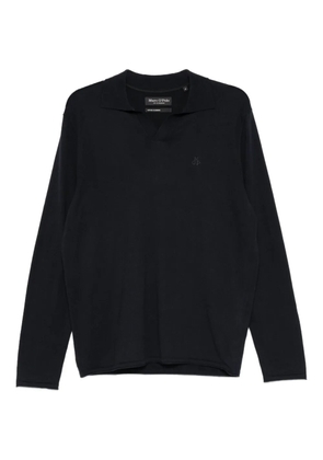 Marc O'Polo long sleeve polo - Blue