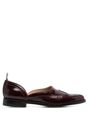 Thom Browne slip-on RWB Brogues - Red