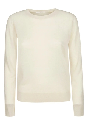 Zanone ribbed round-neck sweater - Neutrals