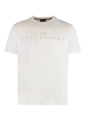 Paul & Shark logo-print T-shirt - White