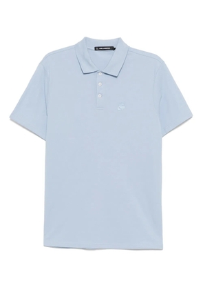 Karl Lagerfeld Kameo Logo Pique polo shirt - Blue