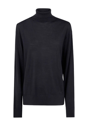 Laneus turtleneck merino-wool sweater - Black