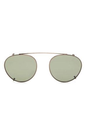Garrett Leight William clip-on lenses - Brown