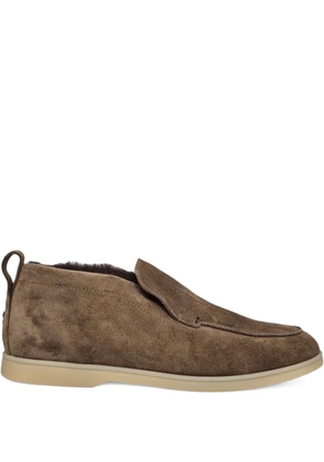 Henderson Baracco slip-on suede boots - Brown