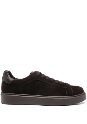 Doucal's suede sneakers - Brown