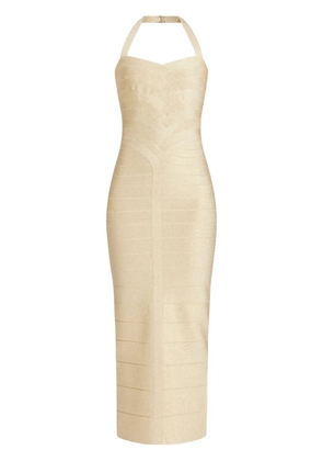 Hervé Léger The Metallic Iris dress - Neutrals