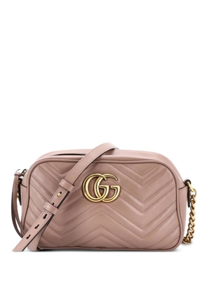 Gucci Pre-Owned GG Marmont Shoulder Bag Matelasse Leather Small crossbody bag - Neutrals