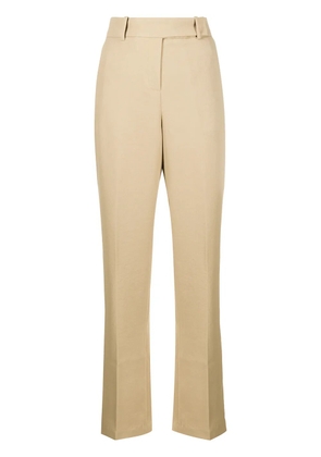 Michael Michael Kors high-waisted straight-leg trousers - Neutrals