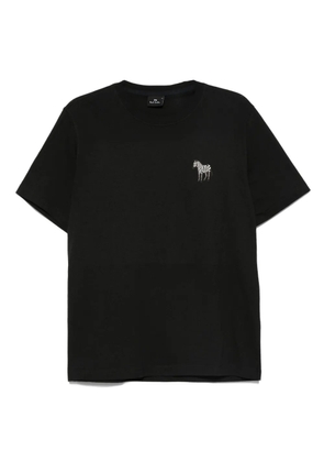 PS Paul Smith zebra-embroidered T-shirt - Black