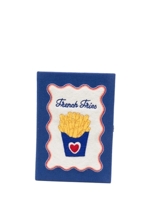 Olympia Le-Tan French Fries clutch bag - Blue