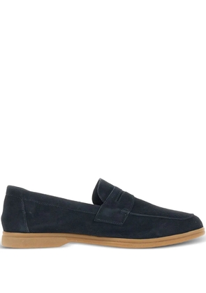 Duca Degli Abruzzi Amalfi suede loafers - Blue