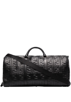 FENDI logo-embossed holdall bag - Black
