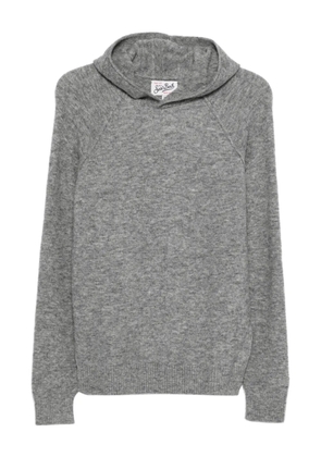 MC2 Saint Barth shawl-neck long-sleeve knitwear - Grey