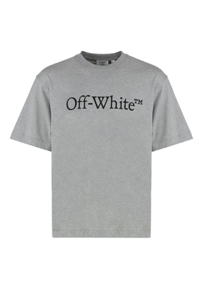 Off-White logo-print T-shirt - Grey