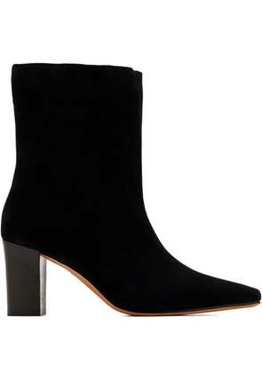 Jude 60mm suede block-heel boots - Black