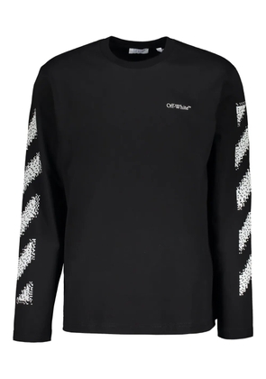 Off-White long-sleeve graphic T-shirt - Black