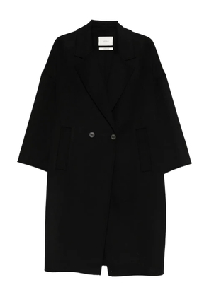 VICOLO double-breasted coat - Black
