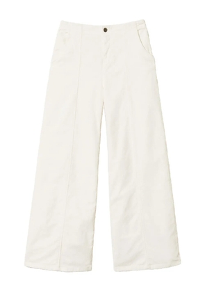 TWINSET corduroy trousers - White
