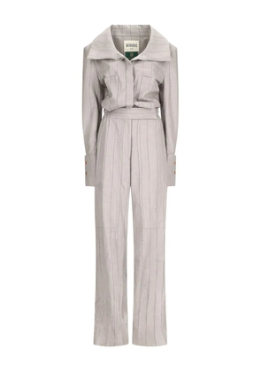 BATAKOVIC Belgrade long-sleeves collared jumpsuit - Grey
