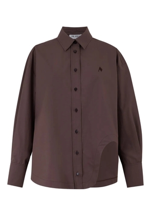 The Attico cotton shirt - Brown