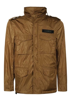 ASPESI multi-pocket field jacket - Brown