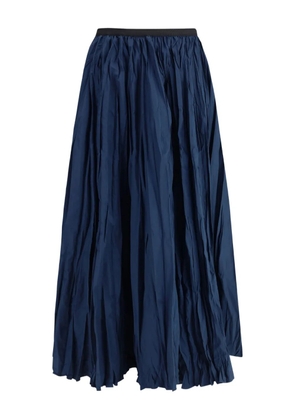 Sara Roka flared midi skirt - Blue