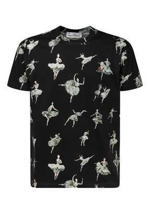 Vivienne Westwood ballerina-print T-shirt - Black