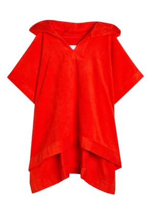 Lisa Marie Fernandez hooded beach cover-up - Red