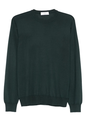 Mauro Ottaviani crew-neck long-sleeved sweater - Green