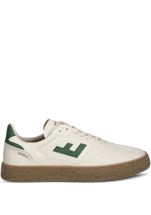 Flamingos Burela Bold logo-appliqué sneakers - White