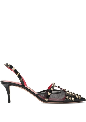 Valentino Garavani 70mm Rockstud Alcove pumps - Black