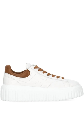 Hogan H-Stripes logo sneakers - White