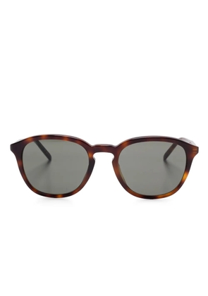 Saint Laurent Eyewear pantos-frame sunglasses - Brown