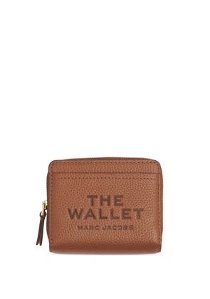 Marc Jacobs The Leather Mini compact wallet - Brown