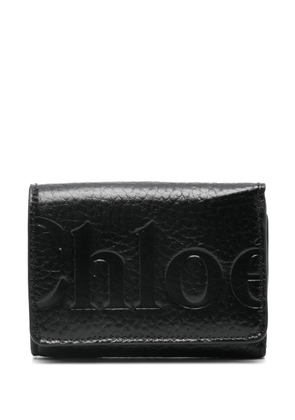 Chloé mini tri-fold wallet - Black