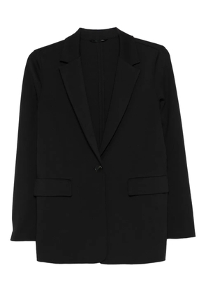 Marella single-breasted notched-lapel blazer - Black