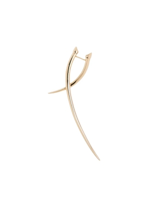 Shaun Leane Sabre Statement Crossover earring - Gold