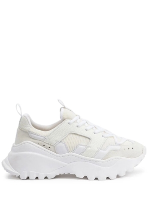 AMI Paris panelled low-top sneakers - White