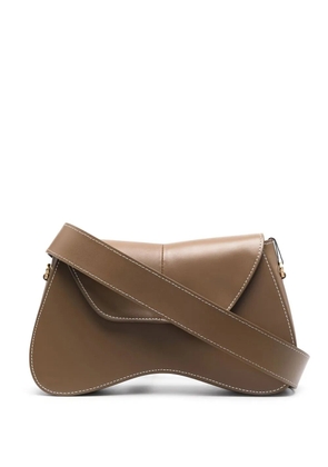 Elleme Space leather shoulder bag - Brown