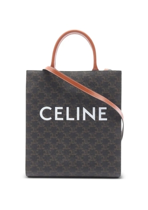 Celine Pre-Owned 2000s small Vertical Hippopotamus Triomphe two-way handbag - Black